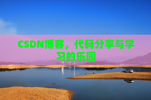 CSDN博客，代码分享与学习的乐园